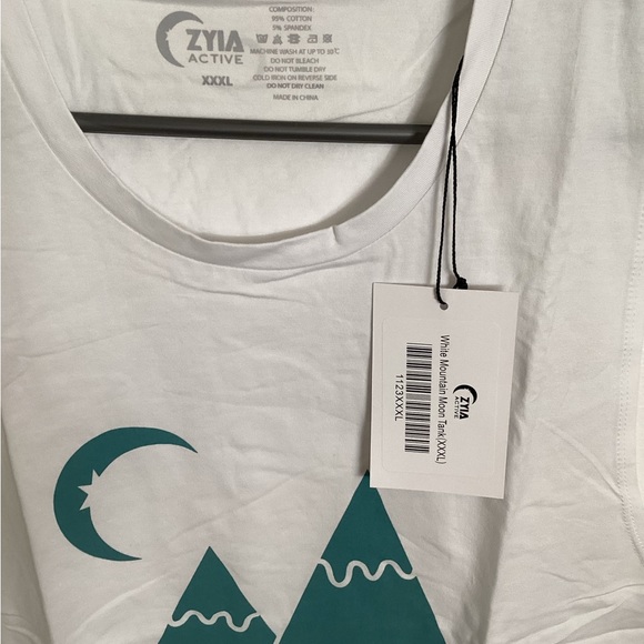 040 NWT Zyia Mountain Moon size XXXL Tank - Picture 2 of 4